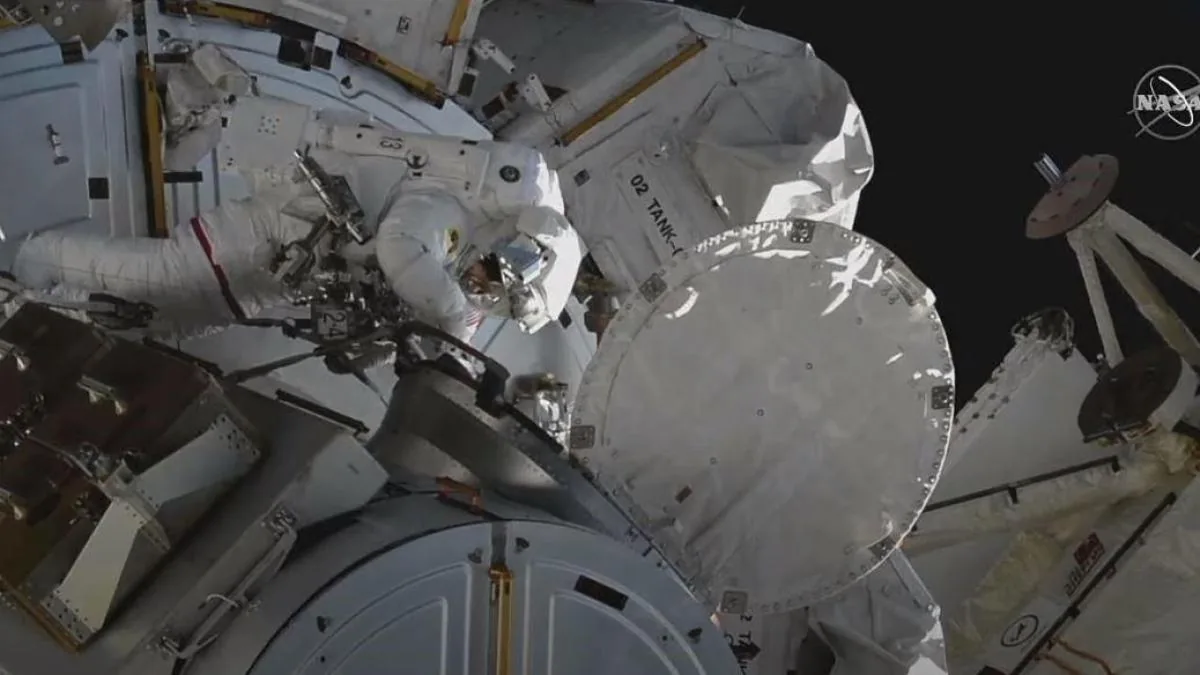 NASA puts International Space Station astronauts on evacuation alert due to air leak in Russian section