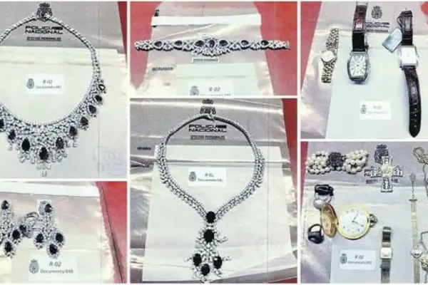 The judge orders the appraisal of the jewels found in the search to Zapatero's office