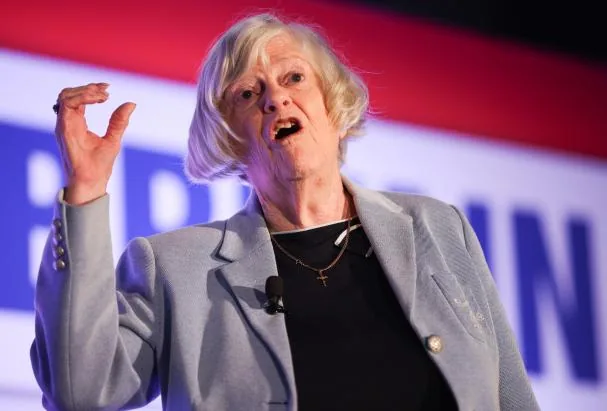 Ann Widdecombe, en una imagen de 2024.