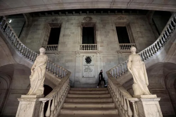 fEl histórico edificio de la Llotja de Mar, sede histórica de la Cambra de Comerç de Bar­celona