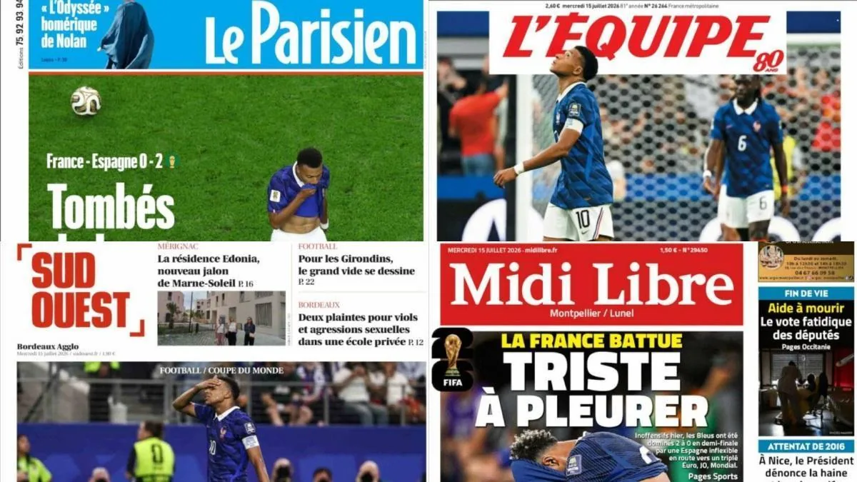 France cries over its helplessness before Spain
