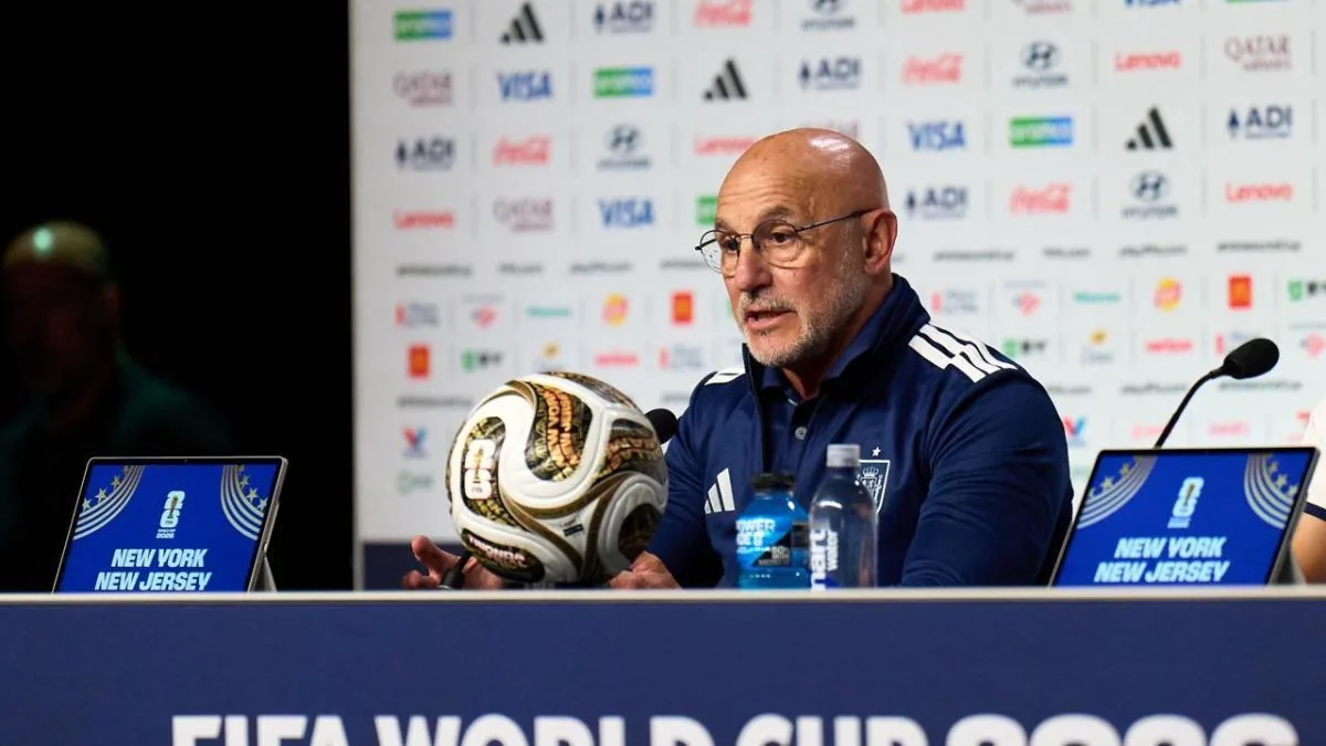 De la Fuente: “I sign up to reach the World Cup final every year and lose it”