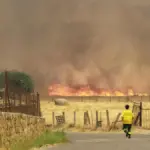 National emergency due to a fire considered “inextinguishable”