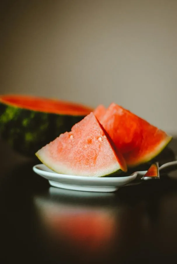 Watermelon has a high lycopene content, the powerful antioxidant responsible for that characteristic red color