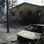 Almost 1,600 houses burned in the fires in central Spain, most in Madrid