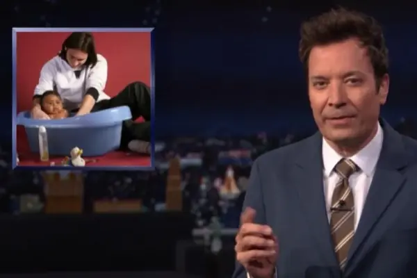 Jimmy Fallon jokes about the viral photo of Messi and Lamine Yamal: “FIFA has been scripting every match for 20 years”