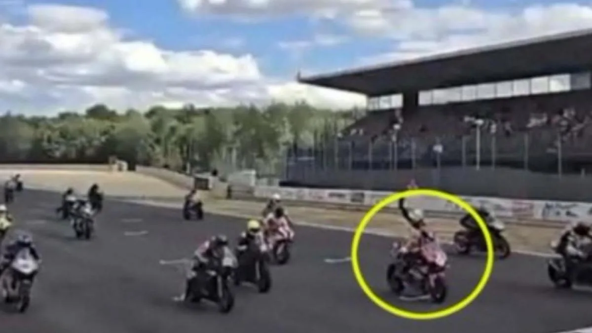 Two drivers die in a chilling accident at the start of a race in Brno