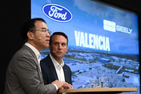 China's Geely takes a third of Ford's Valencia plant that will manufacture five cars
