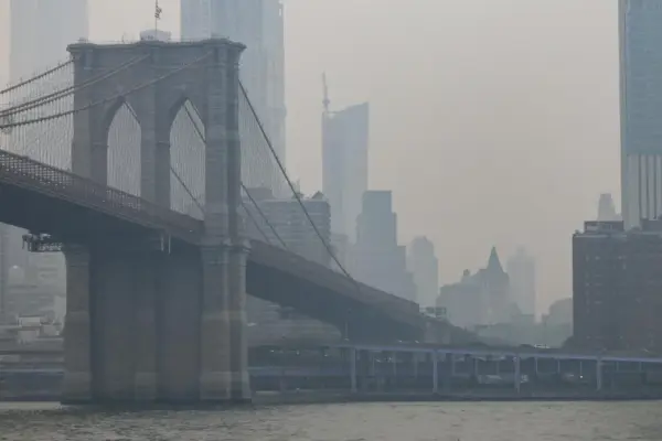The smoke from the Canadian wildfires threatens the World Cup final