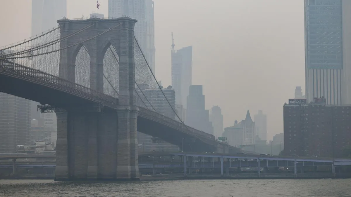 The smoke from the Canadian wildfires threatens the World Cup final