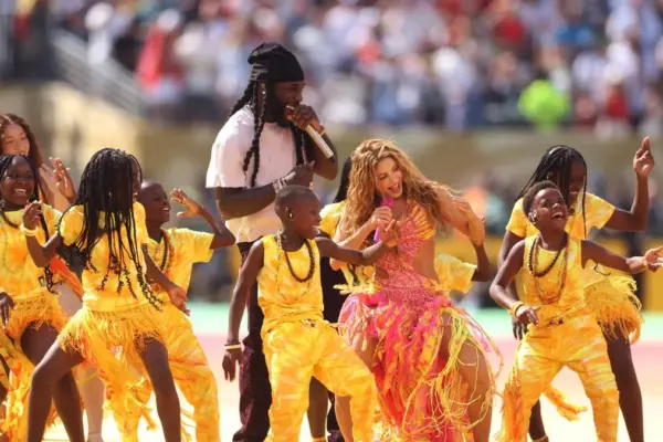 More than 27 minutes, the longest halftime break in World Cup history for the halftime show