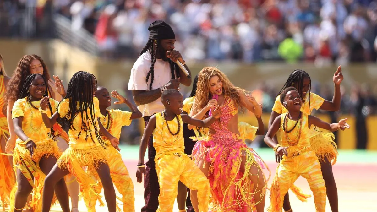 More than 27 minutes, the longest halftime break in World Cup history for the halftime show