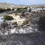 The large fires and the burned hectares triple the records of 2025 around this time