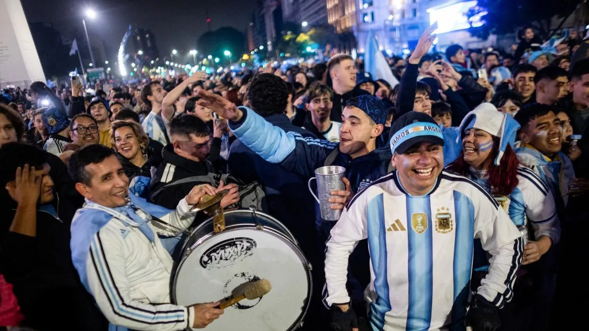 “The one who doesn't jump is an Englishman!”