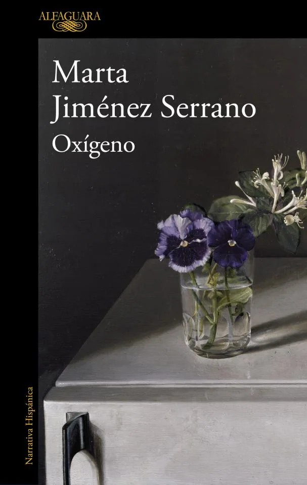 The cover of the book Oxygen, by Marta Jiménez Serrano