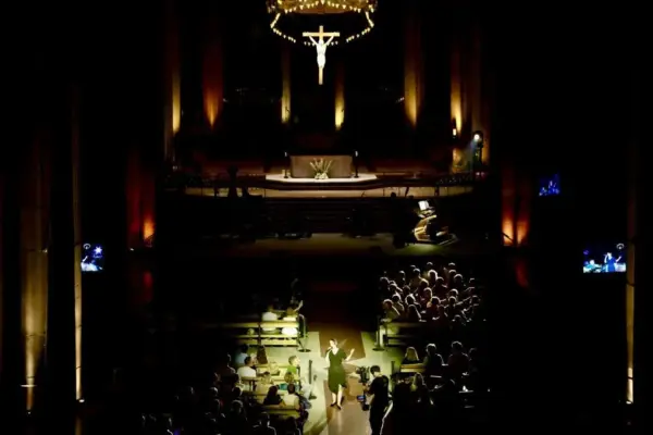 El Grec brings the sacred and secular music of ‘Arrels de llum’ to the Sagrada Família
