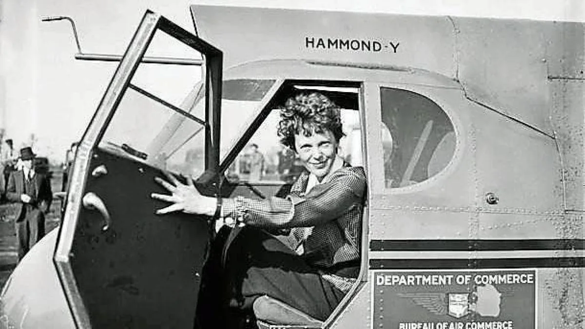 Amelia Earhart, the first influencer