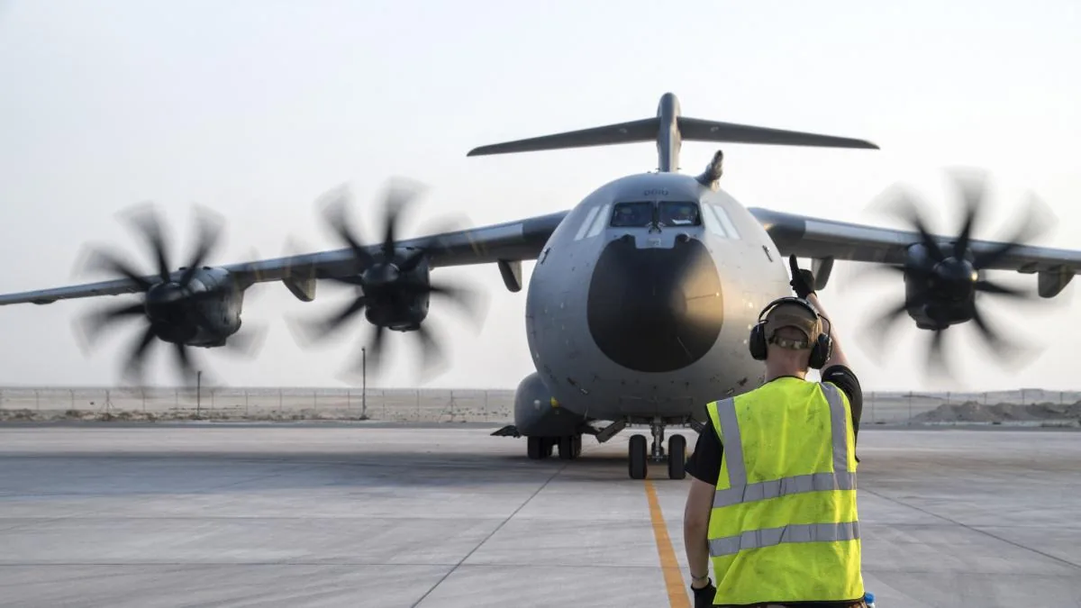 France adapts a military transport Airbus for firefighting