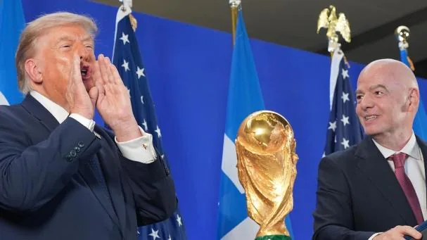 Trump credits Infantino for removing Balogun's red card: “You made another great decision”