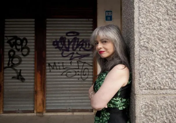 Mariana Enríquez, en una foto tomada en el Hay Festival