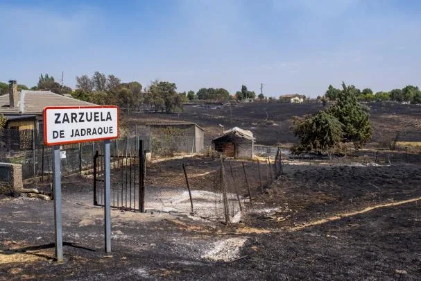 El incendio de La Mierla, en Guadalajara