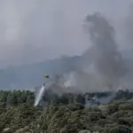 Twelve municipalities evacuated due to the Mierla fire in Guadalajara