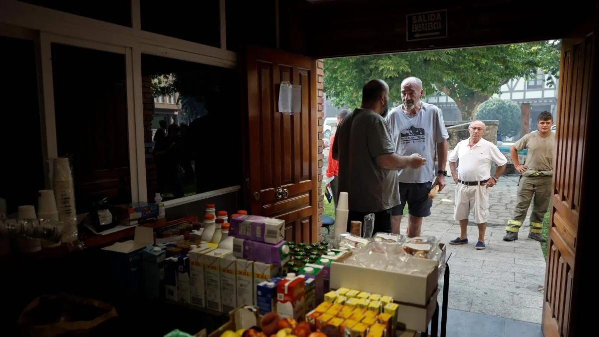 From Móstoles to La Adrada to provide aid for the fire: “They need gluten-free food and diapers”