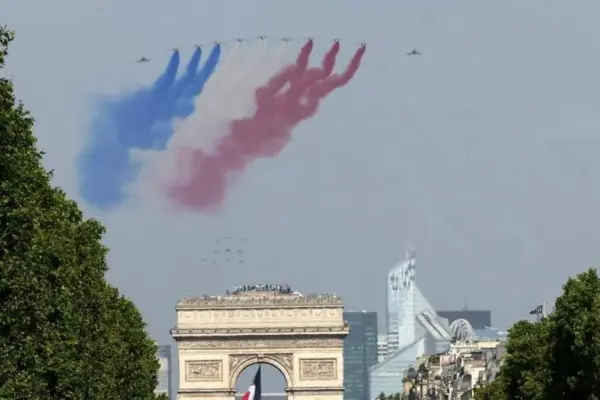 The Paris parade showcases European cohesion and pays tribute to Ukraine