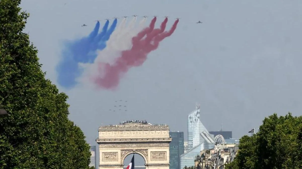 The Paris parade showcases European cohesion and pays tribute to Ukraine