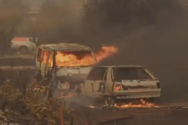 National emergency due to a fire considered “inextinguishable”