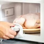 Is it safe to thaw food directly on the kitchen marble?