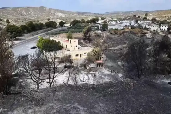 Wildfires have burned 150% more hectares than in 2025 around this time