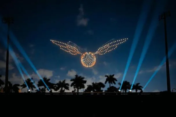 El espectáculo Drone Art Show proyectará en el cielo del Fòrum elementos del universo de Harry Potter