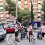 Arrested the alleged perpetrator of the murder of his partner after killing her in front of their young children in Barcelona
