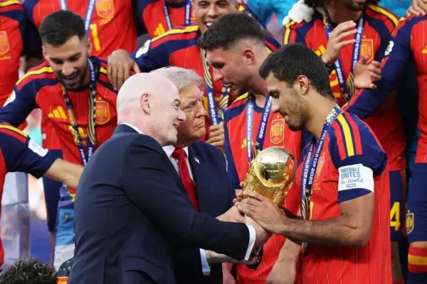 Trump and Infantino contaminate football for the sake of business