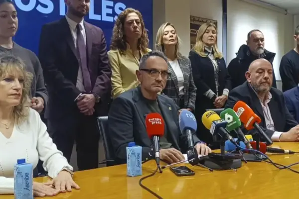 The mayor of Móstoles, summoned to testify as a suspect for sexual harassment of a former councilor