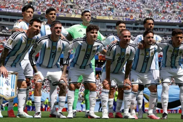 Argentina's scores in the World Cup final against Spain