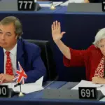 MP Ann Widdecombe was murdered 20 minutes after defending Farage in an interview