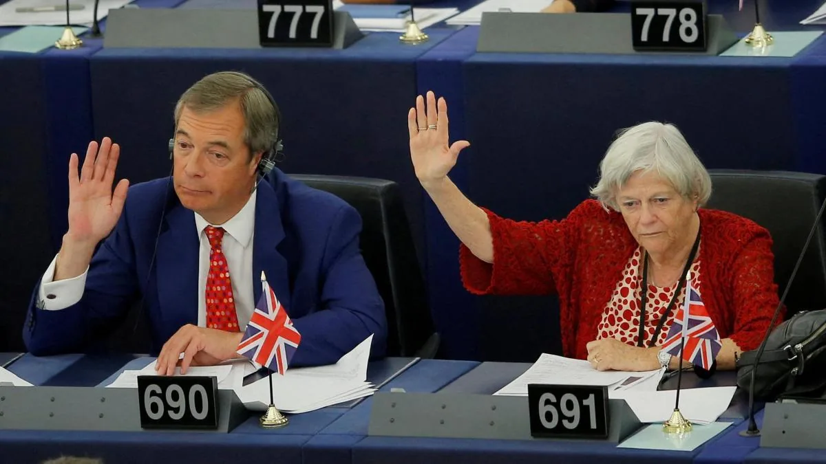 MP Ann Widdecombe was murdered 20 minutes after defending Farage in an interview