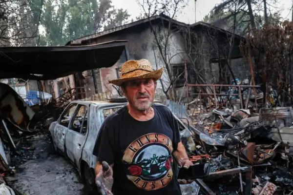 “Now I am afraid to live in the middle of the forest because of the fire”