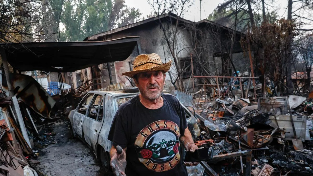 “Now I am afraid to live in the middle of the forest because of the fire”