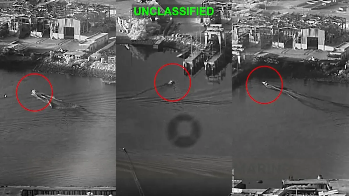 First unmanned naval attack: U.S. strikes Iran with marine drones