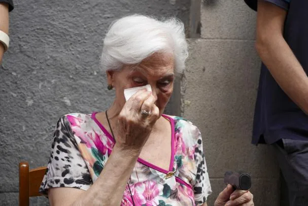Paquita, emocionada tras conocer la resolución judicial 