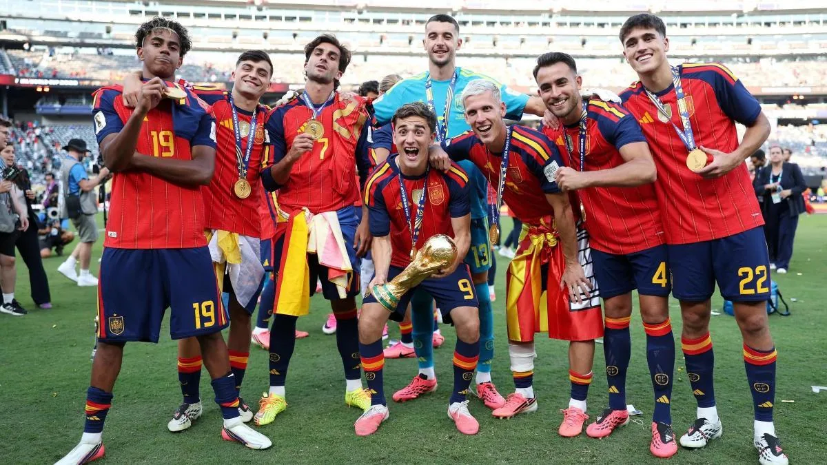 Barça, club of world champions with Spain