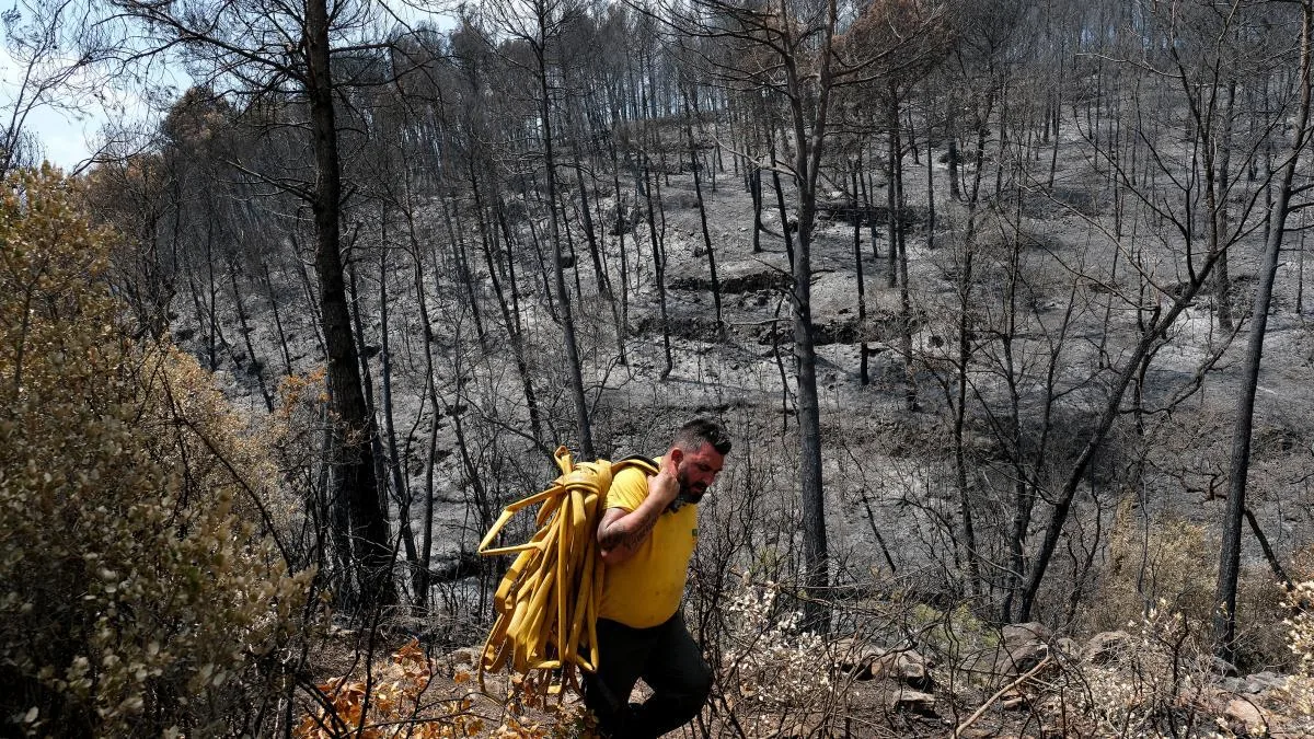Unprecedented deployment in Aiguamúrcia to stop the arsonist