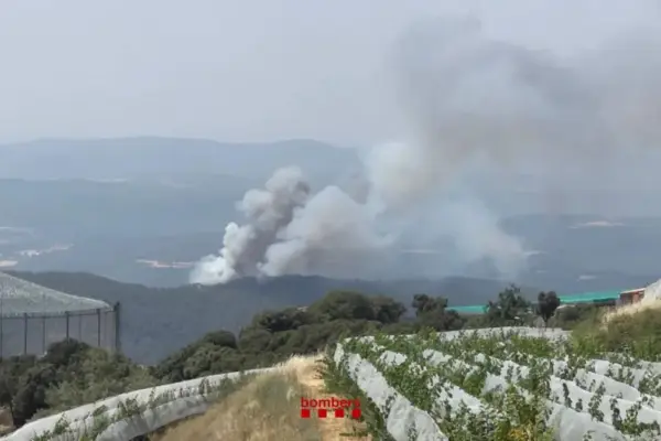 Catalonia faces another day of simultaneous fires in Aiguamúrcia and Lladurs