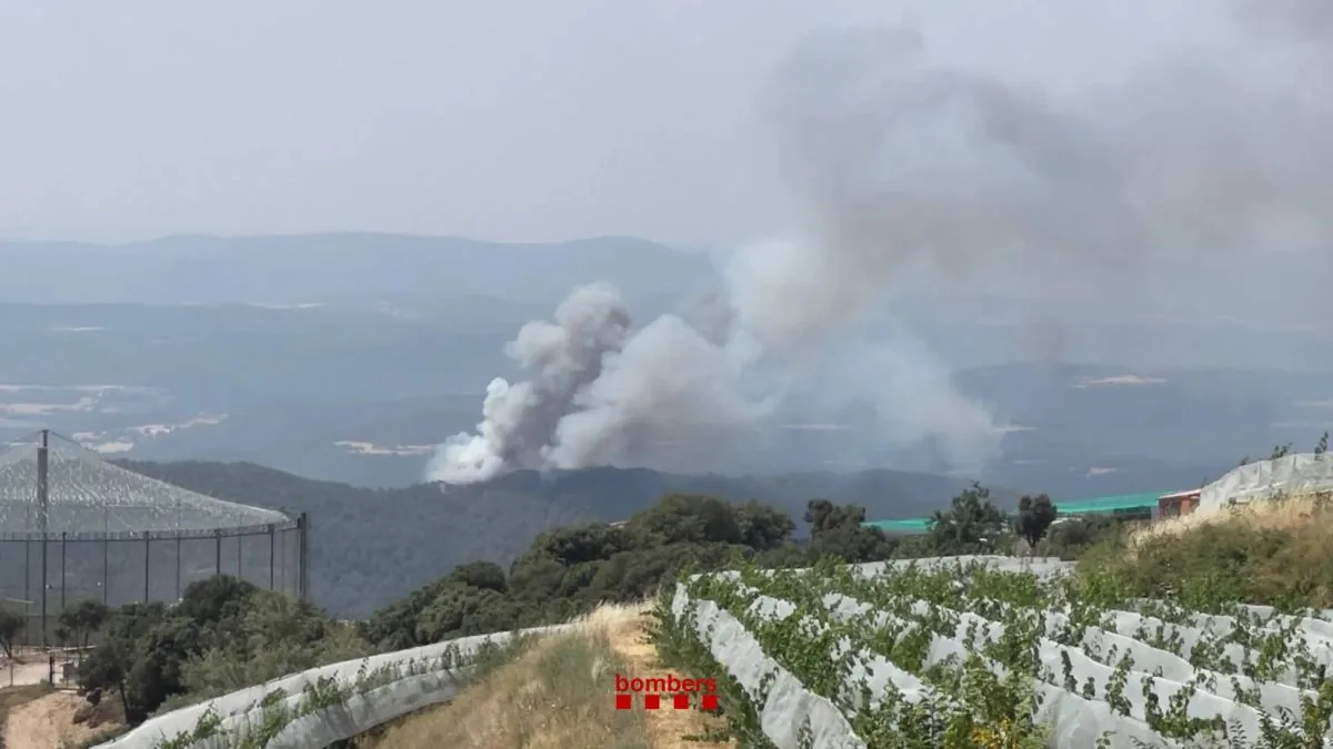 Catalonia faces another day of simultaneous fires in Aiguamúrcia and Lladurs