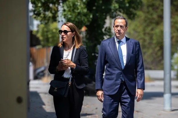 Gonzalo Gortazar at the funeral of Josep Vilarasau 