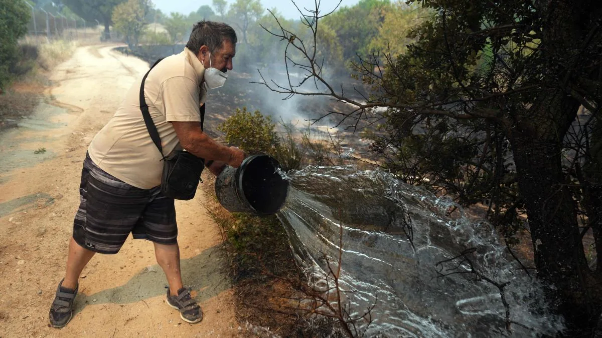 The fires in Madrid, Ávila and Toledo are starting to subside due to improved weather conditions