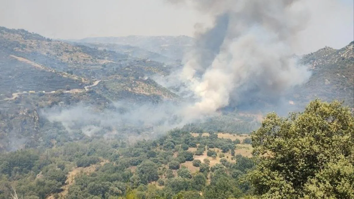 A fire in Fermoselle forces the evacuation of seven municipalities